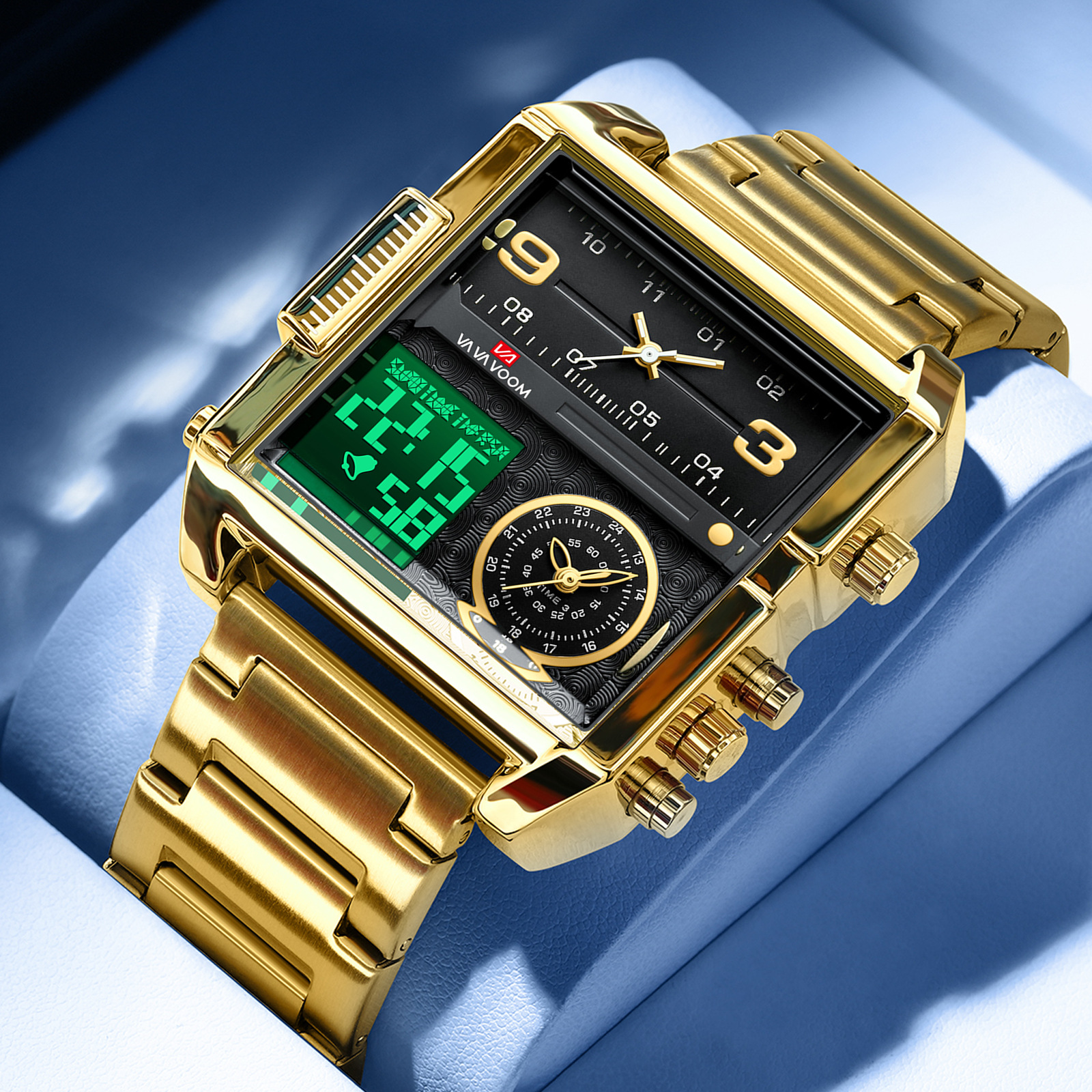 Luxury Watch Affordable - Dual Display Men Sports Watches For