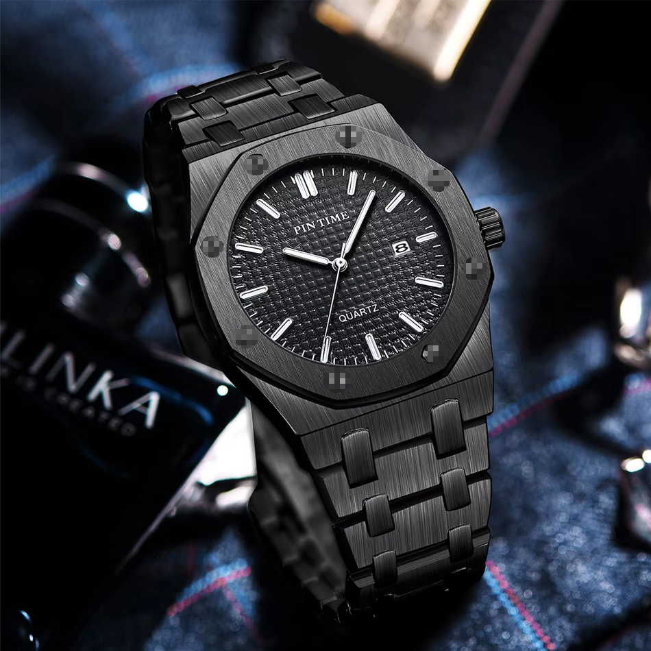 Luxury Watch Ap - Men's Luxury Business Stainless Steel Watch