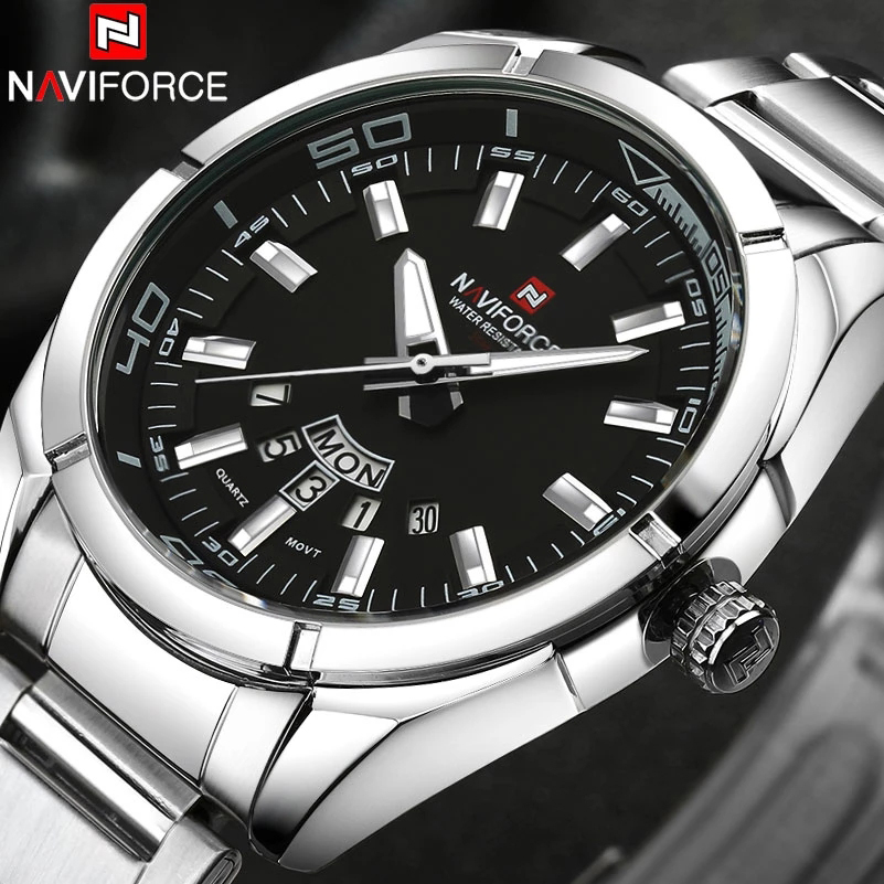 Field Watch Military - NAVIFORCE Brand Men Watches Business Quartz