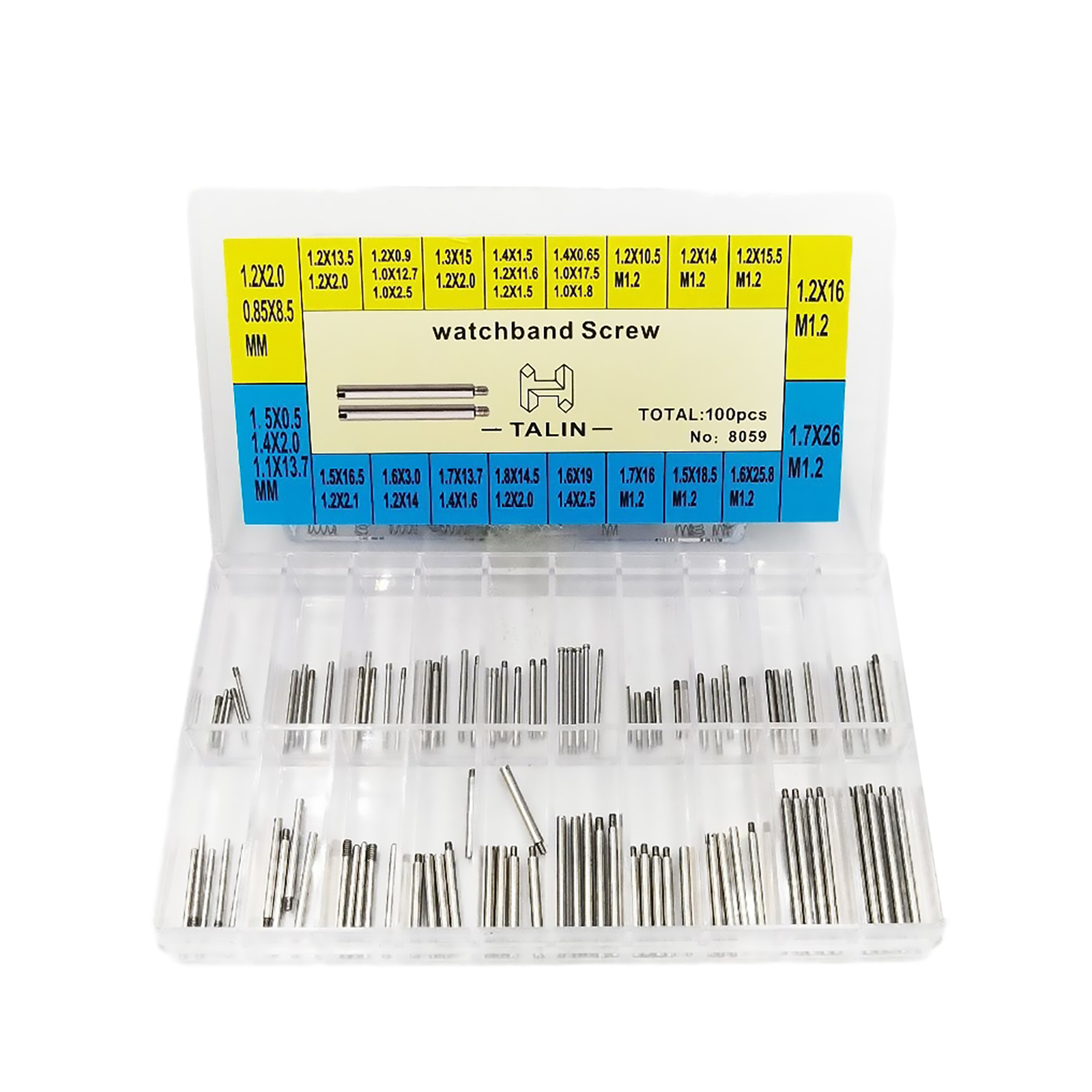 Luxury Watch Investment - 100Pieces 20 Size Watch Screws Rod