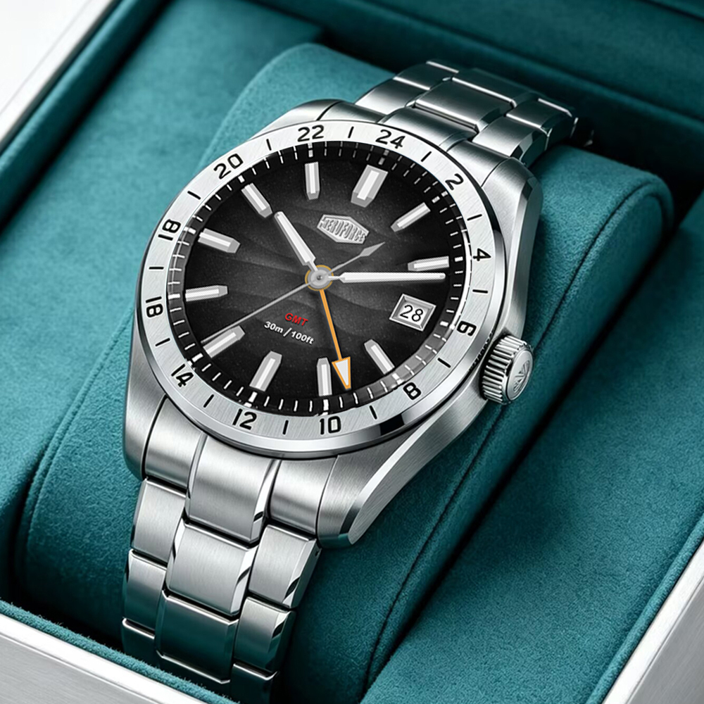 Luxury Watch La - Quality Original GMT Wristwatch Men 30M