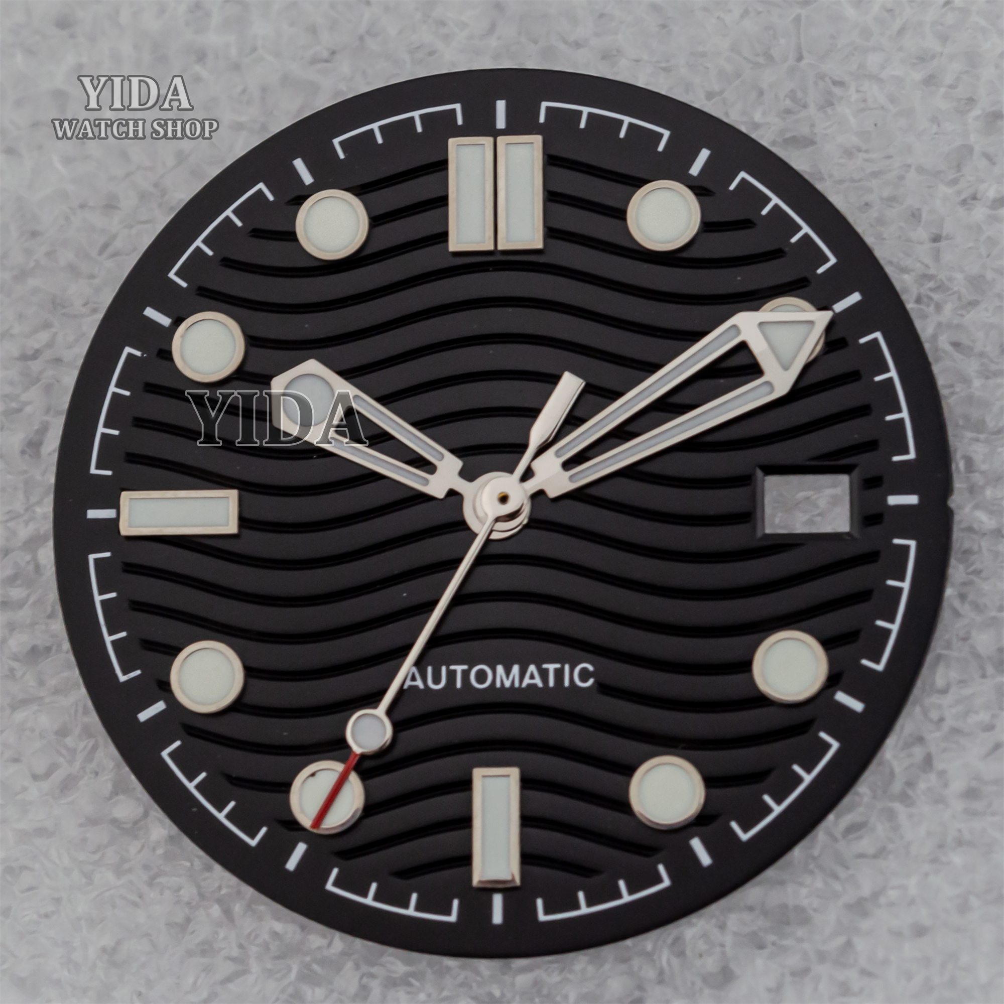 Luxury Watch With Green Dial - 31mm NH35 Watch Dial Green Luminous