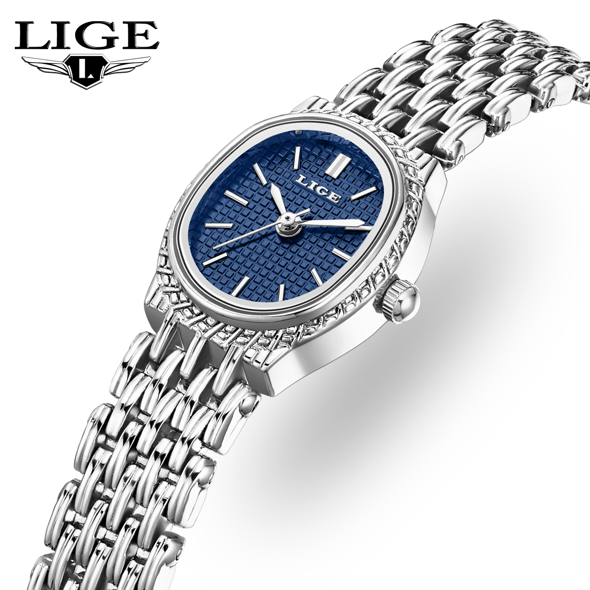 Luxury Watch And Bracelet - LIGE Fashion Elegant Quartz Woman Watch