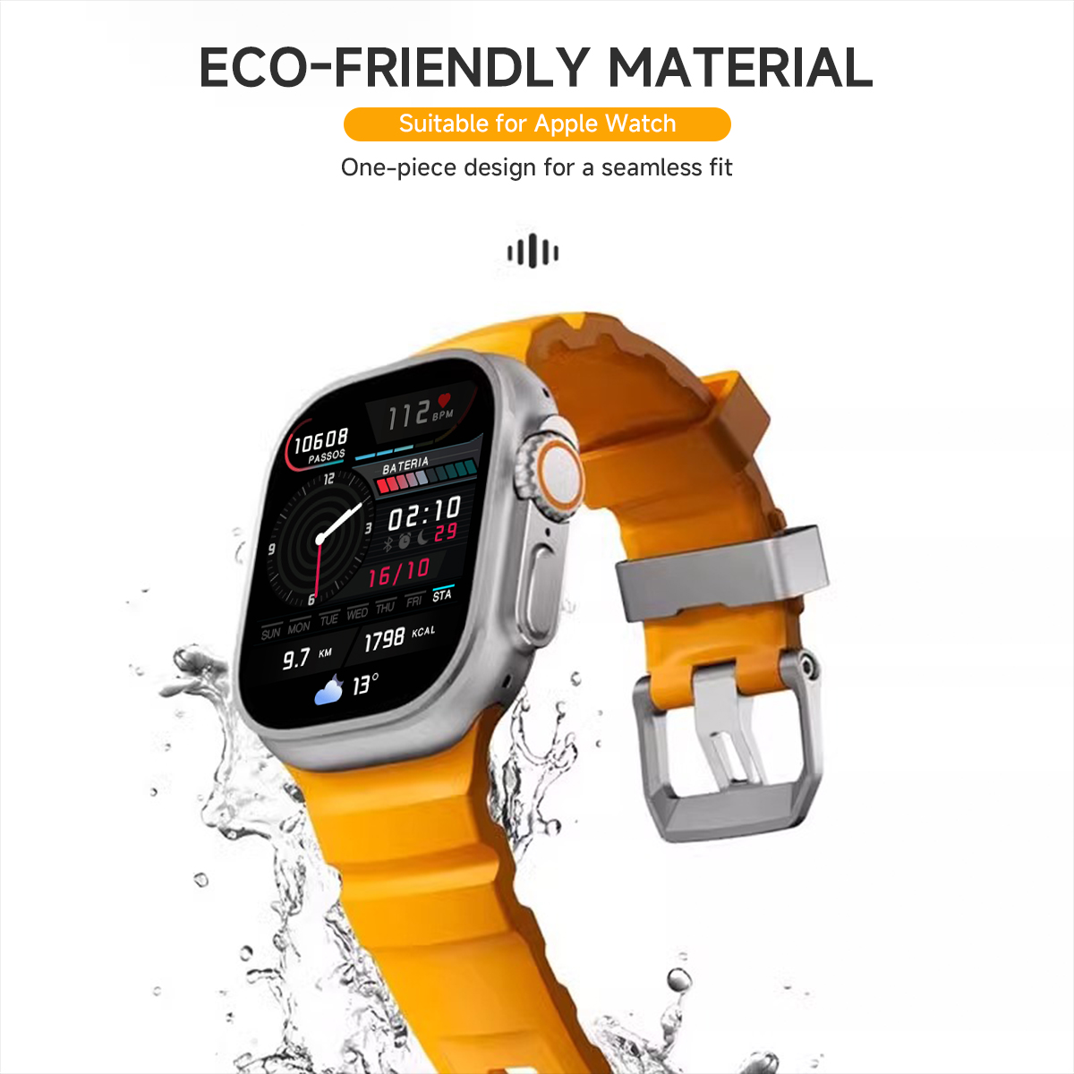 Case+Strap 2IN1 for Apple Watc - مراجعة Luxury Watch German وسعره