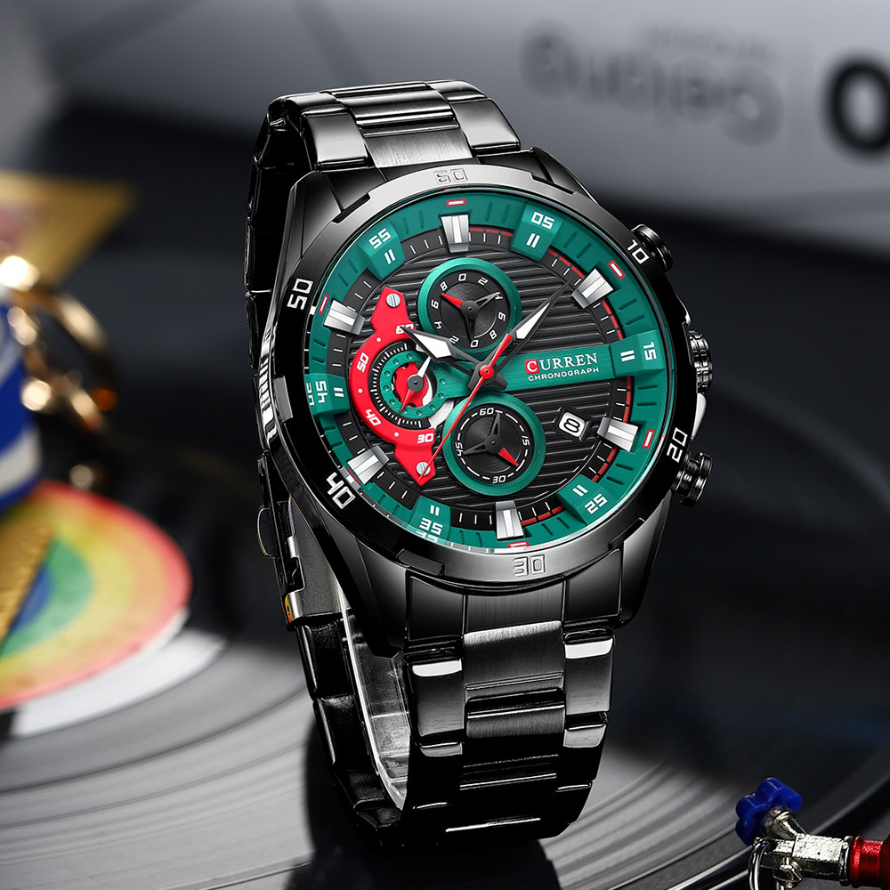 Watches For Men CURREN Man Wri - مراجعة Luxury Watch Affordable وسعره