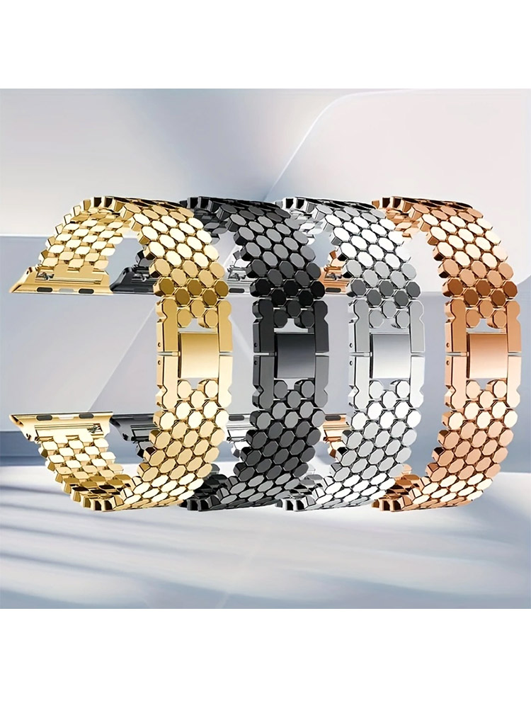 Stainless Steel Strap For Appl - مراجعة Luxury Watch Ap وسعره