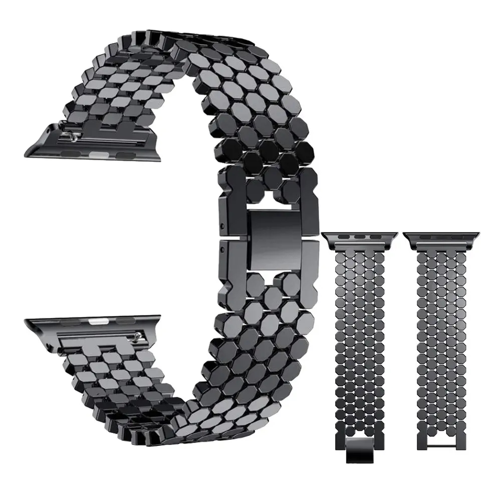 Stainless Steel Strap For Appl - مراجعة Luxury Watch Ap وسعره