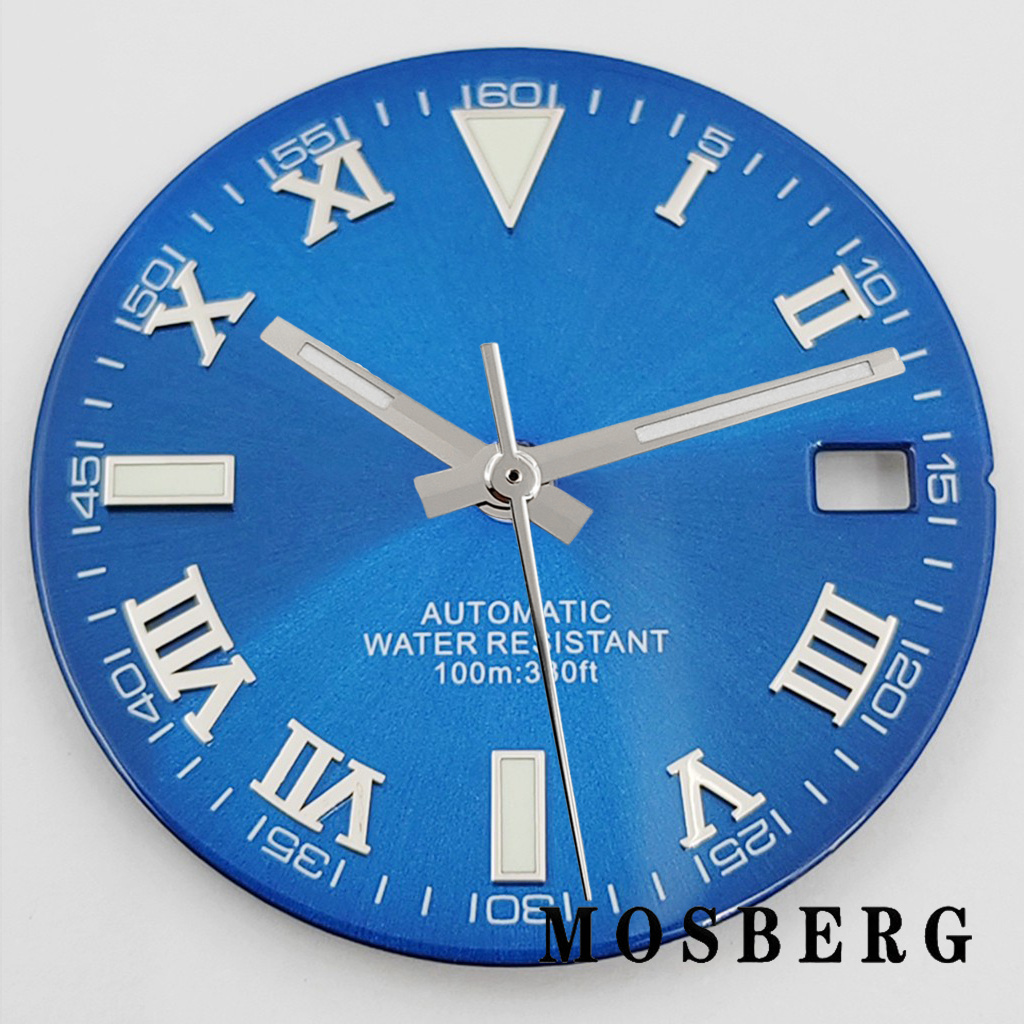 29mm Watch Dial With Hands Ste - مراجعة Luxury Watch With Green Dial وسعره