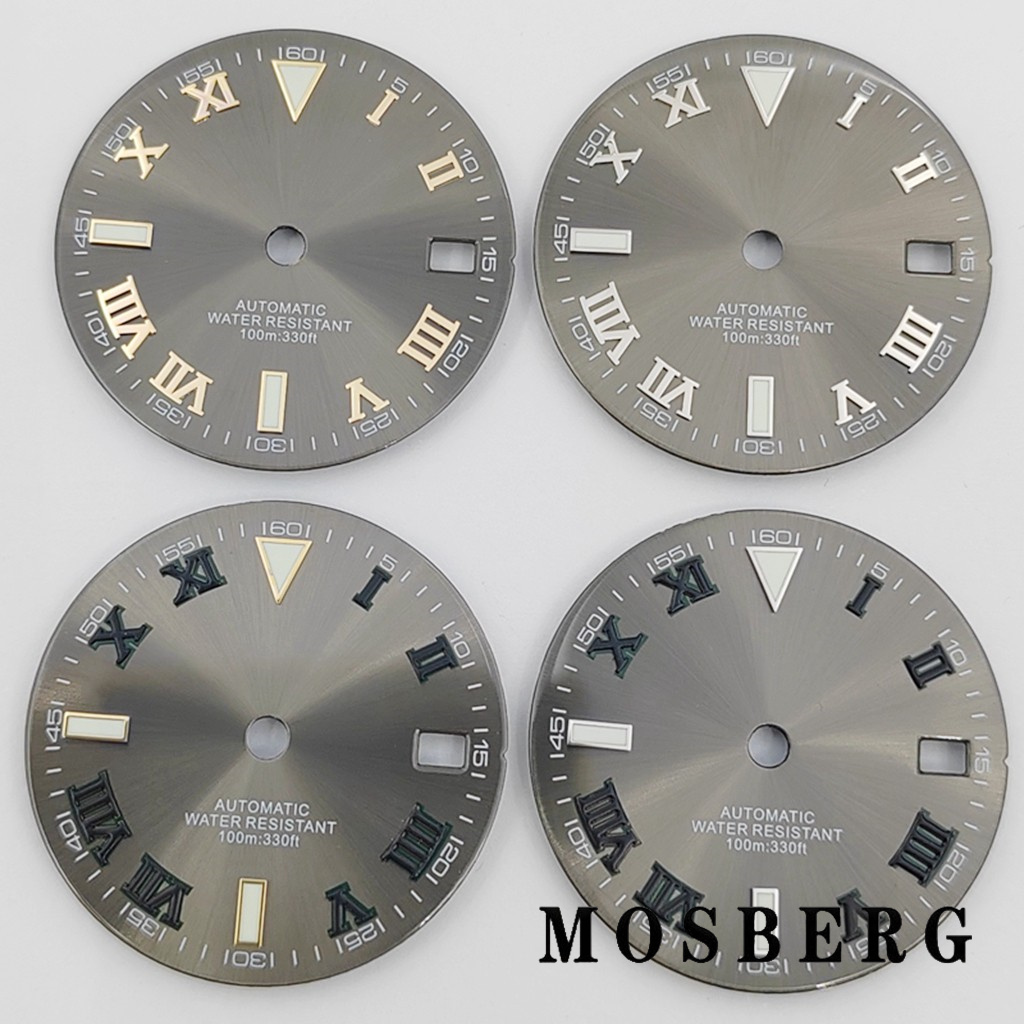 29mm Watch Dial With Hands Ste - مراجعة Luxury Watch With Green Dial وسعره