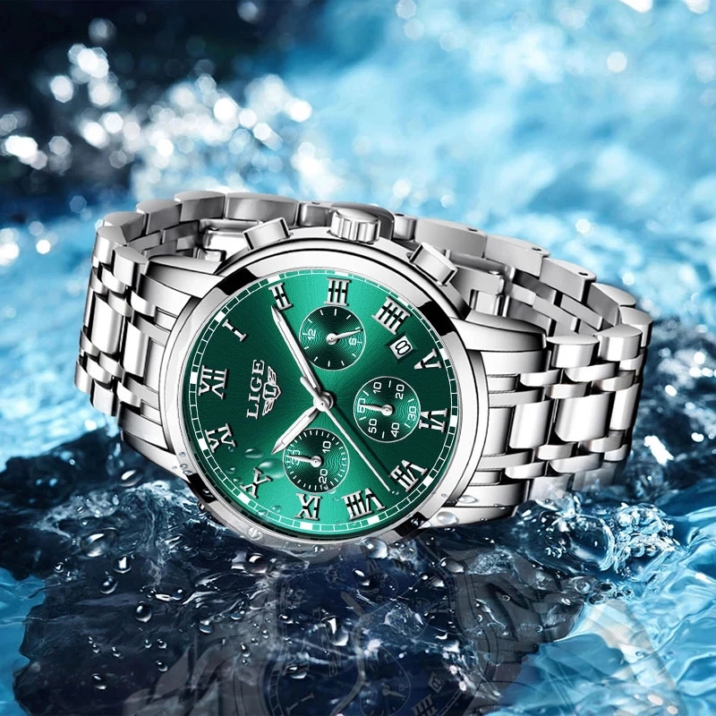 LIGE 2024 New Fashion Women Wa - مراجعة Luxury Watch Girl وسعره