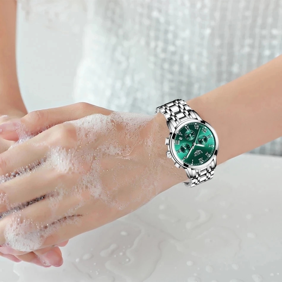 LIGE 2024 New Fashion Women Wa - مراجعة Luxury Watch Girl وسعره
