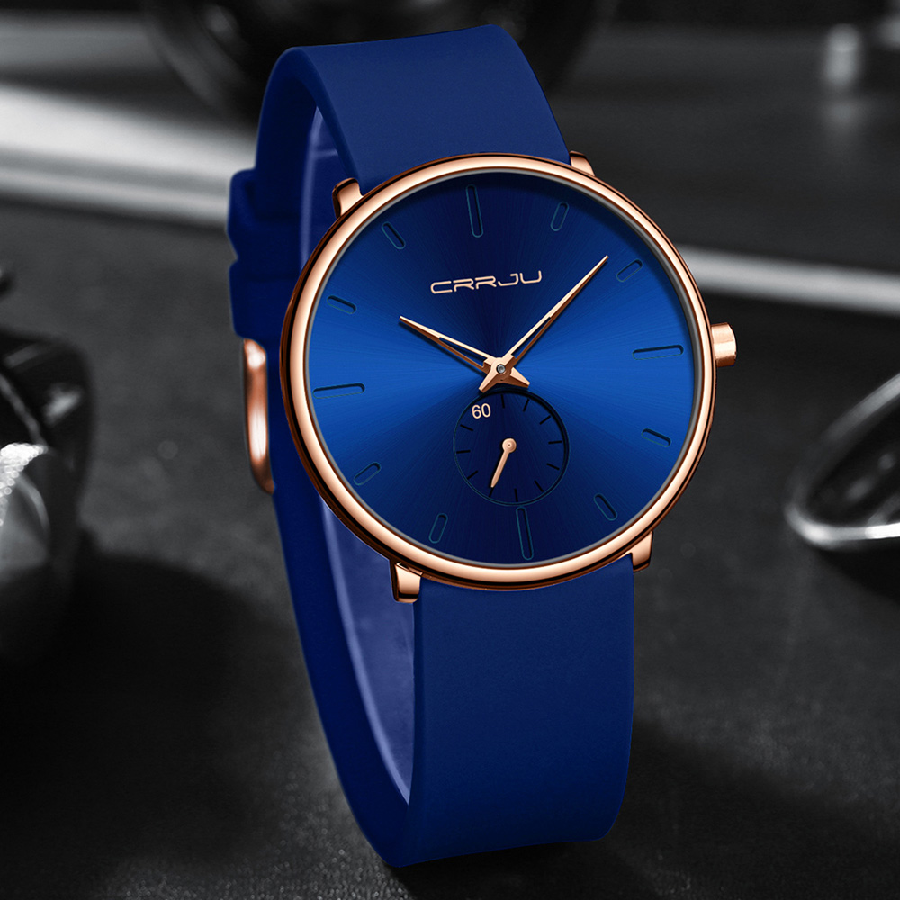 CRRJU New Business Mens Watche - مراجعة Luxury Watch Affordable وسعره