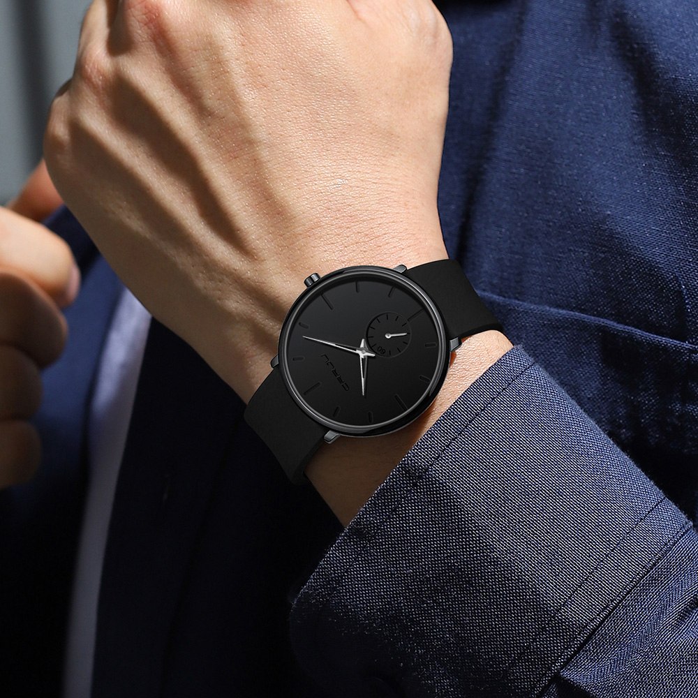 CRRJU New Business Mens Watche - مراجعة Luxury Watch Affordable وسعره