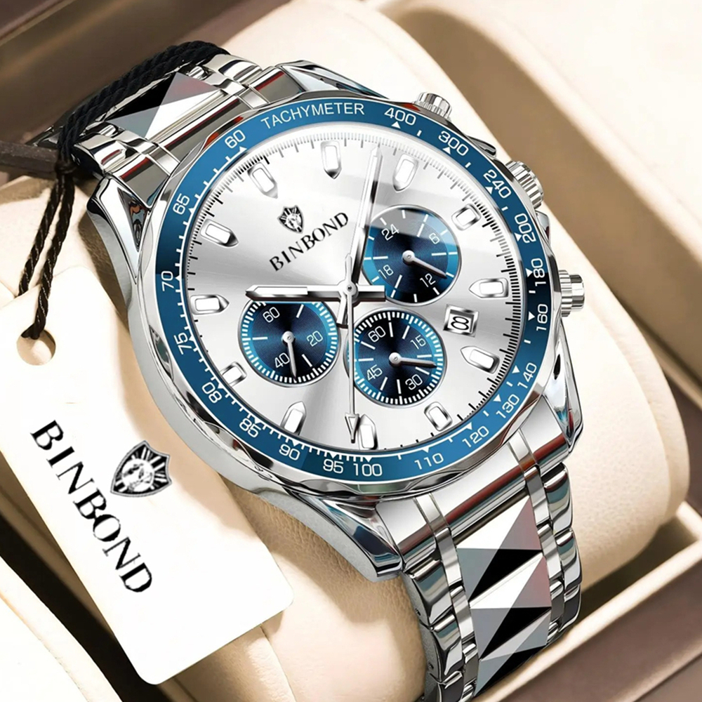Sports New Men Chornograph Wat - مراجعة Luxury Watch Investment وسعره