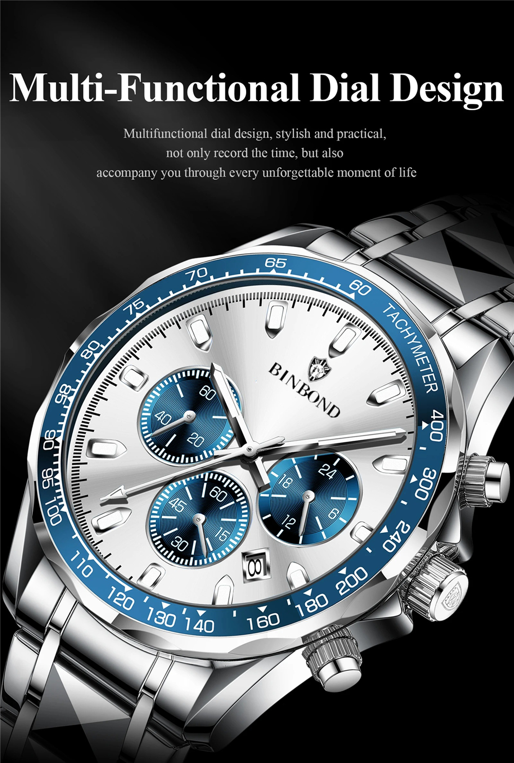 Sports New Men Chornograph Wat - مراجعة Luxury Watch Investment وسعره