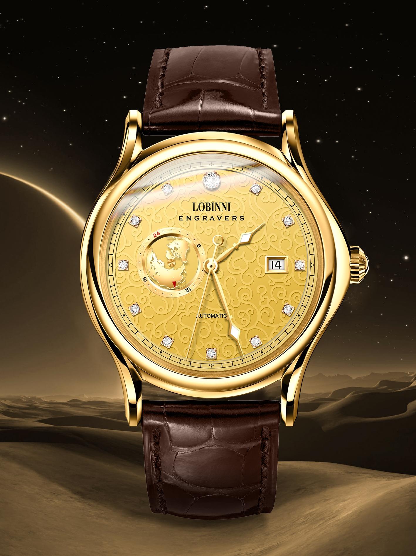 LOBINNI MIYOTA Automatic Men's - مراجعة Luxury Watch German وسعره