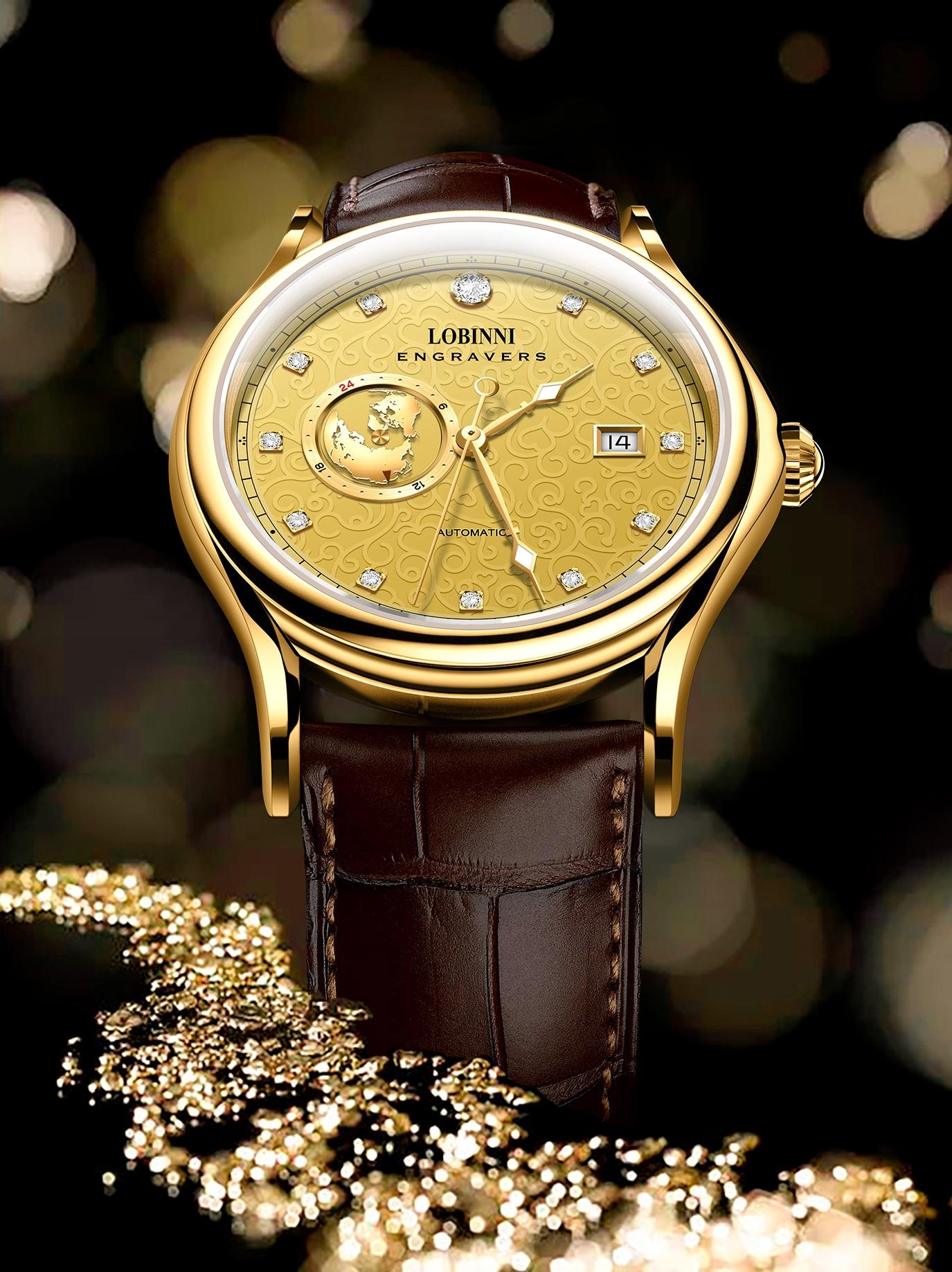 LOBINNI MIYOTA Automatic Men's - مراجعة Luxury Watch German وسعره