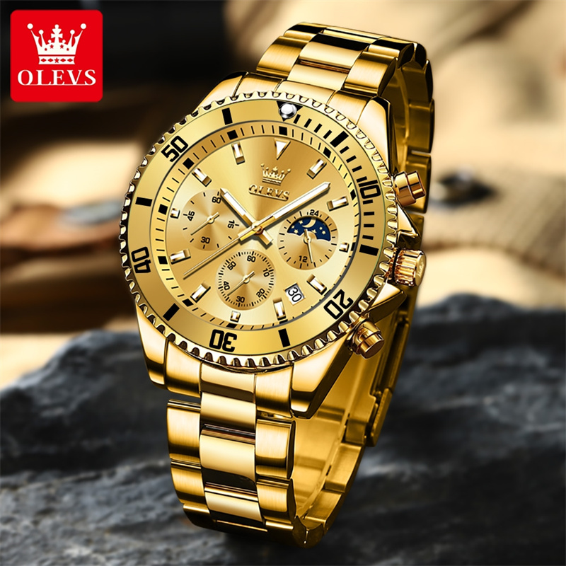 OLEVS Watch Men Top Brand Luxu - مراجعة Luxury Watch Investment وسعره
