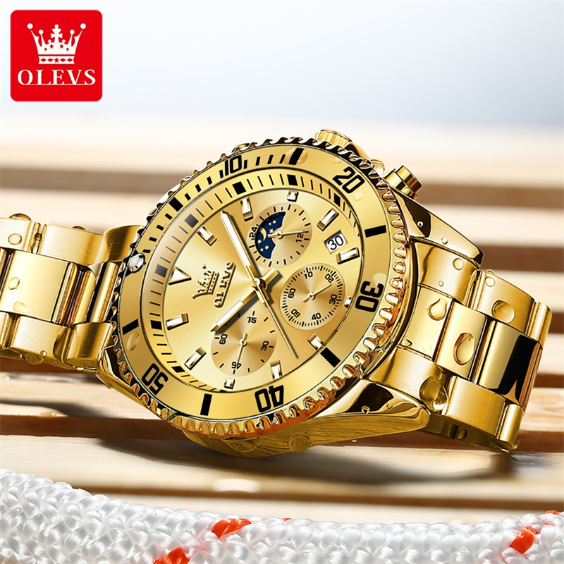OLEVS Watch Men Top Brand Luxu - مراجعة Luxury Watch Investment وسعره