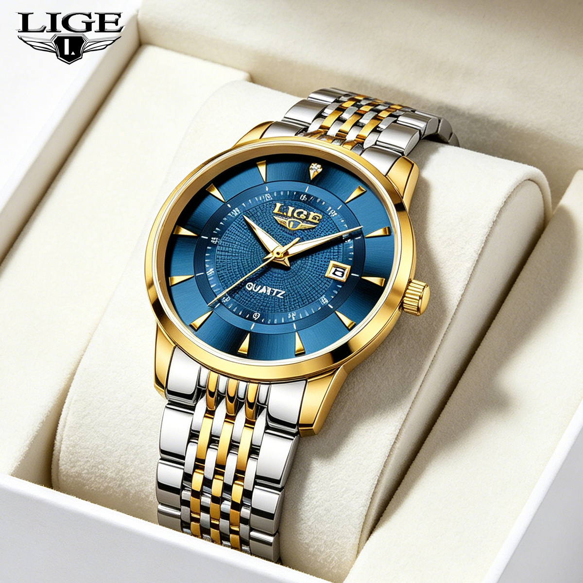 LIGE New 2026 Luxury Man Watch - مراجعة Luxury Watch And Bracelet وسعره