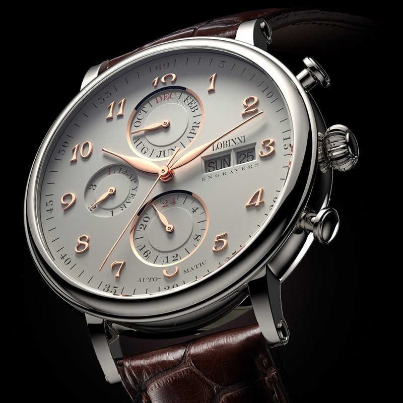 Men's Watches Switzerland LOBI - مراجعة Luxury Watch German وسعره