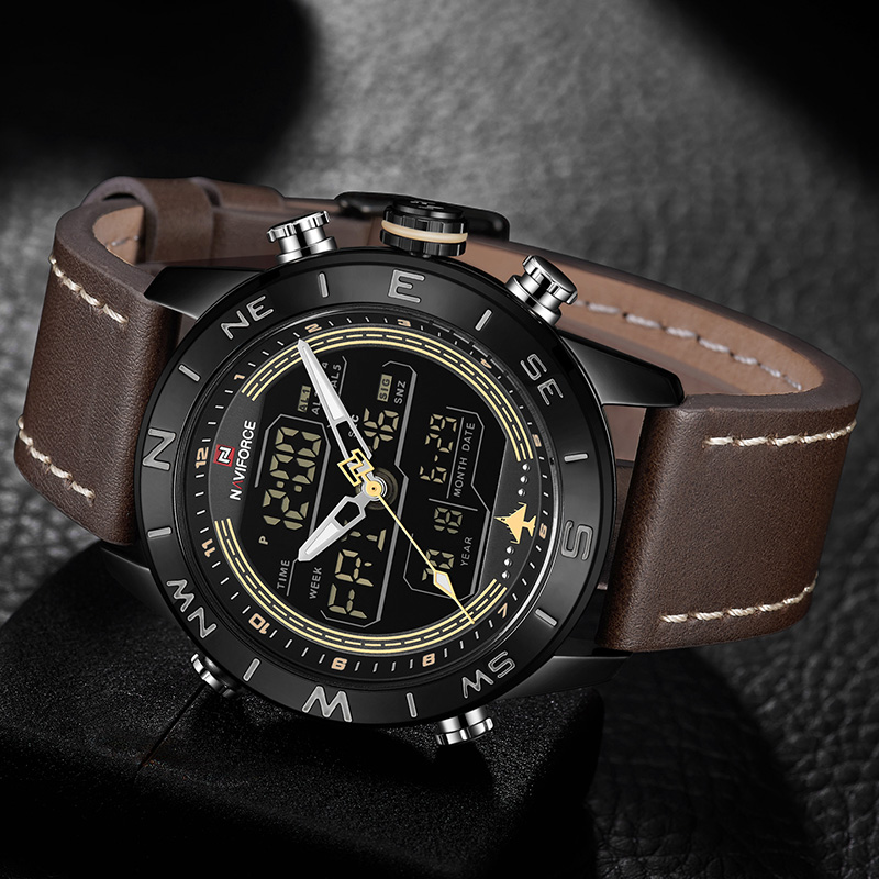 NAVIFORCE Luxury Brand Men Spo - مراجعة Field Watch Military وسعره