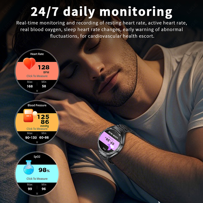 TWS Music Watches Earbuds Smar - مراجعة Luxury Watch La وسعره