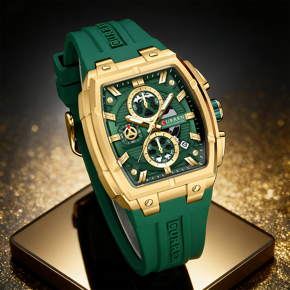 CURREN Luxury Vintage Watch fo - مراجعة Luxury Watch And Bracelet وسعره