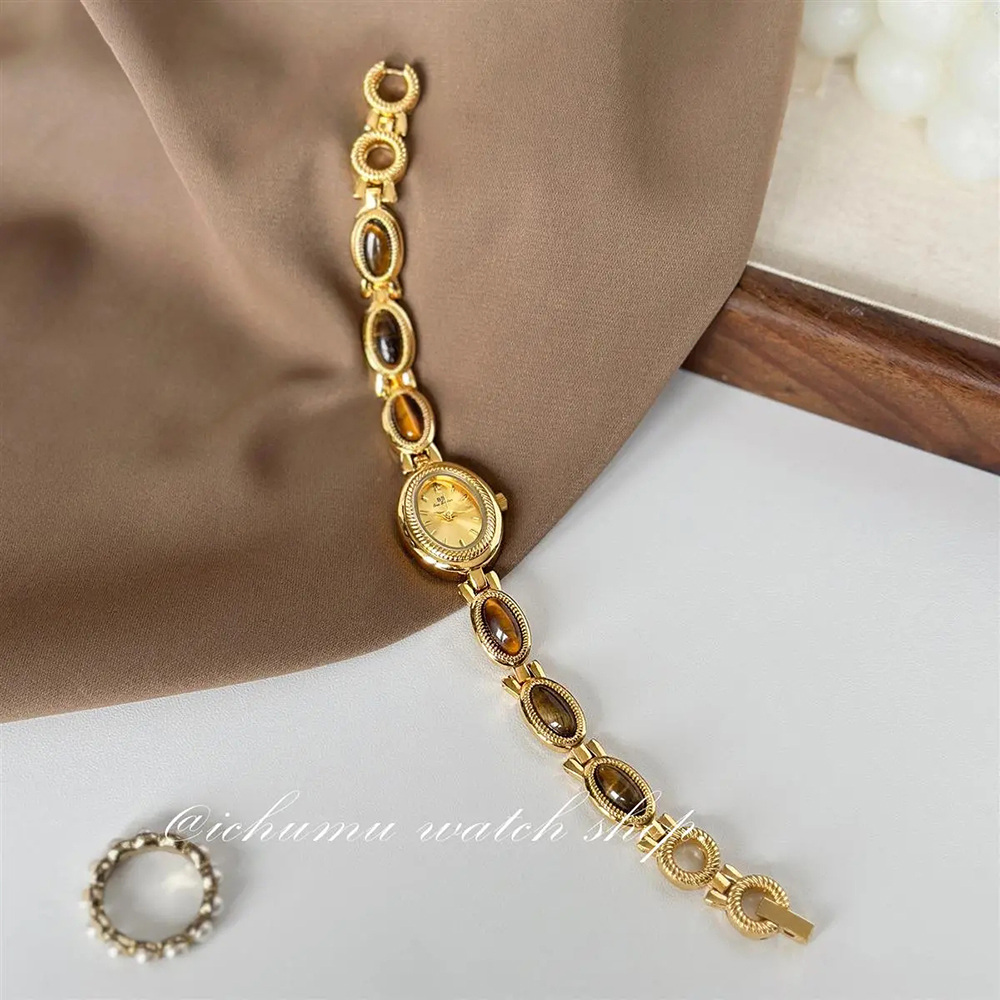 Women's Gold Watch Vintage Bro - مراجعة Luxury Watch Girl وسعره