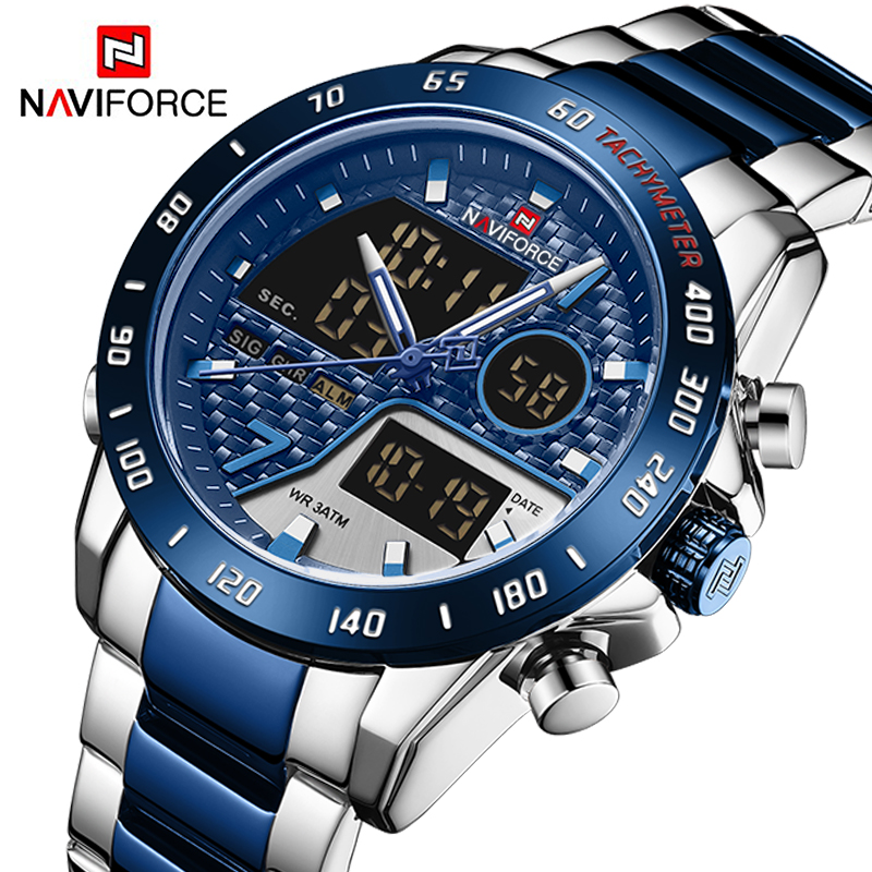 NAVIFORCE Digital Watches for  - مراجعة Field Watch Military وسعره