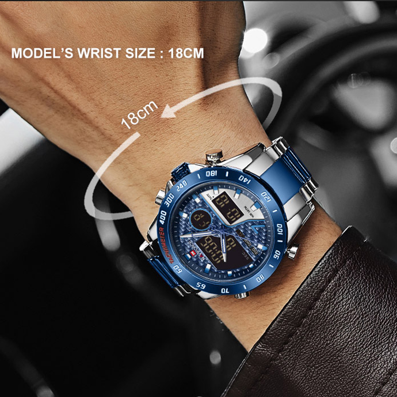 NAVIFORCE Digital Watches for  - مراجعة Field Watch Military وسعره