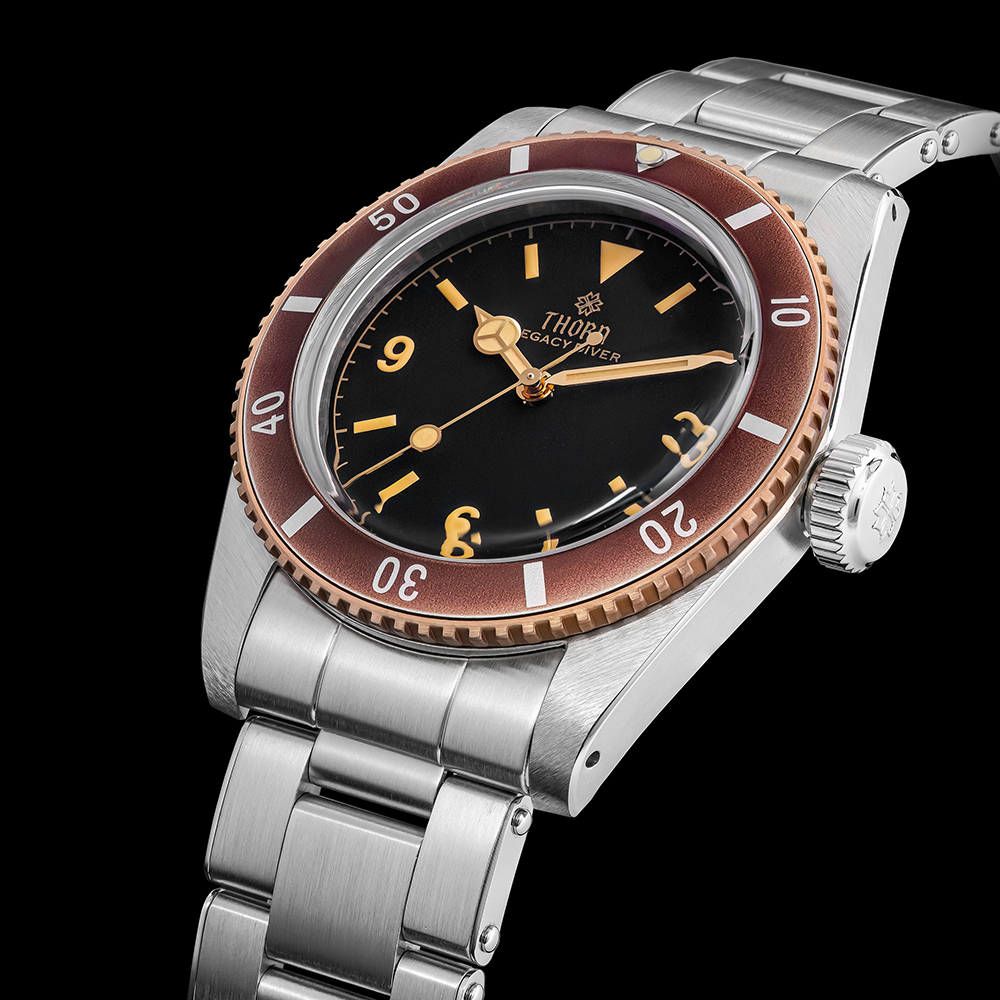 Thorn T028 Bronze Dive Watch P - مراجعة Luxury Watch Ap وسعره
