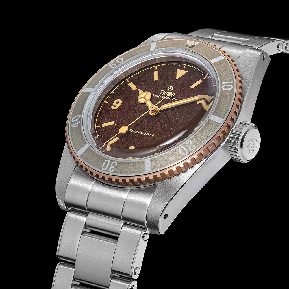 Thorn T028 Bronze Dive Watch P - مراجعة Luxury Watch Ap وسعره