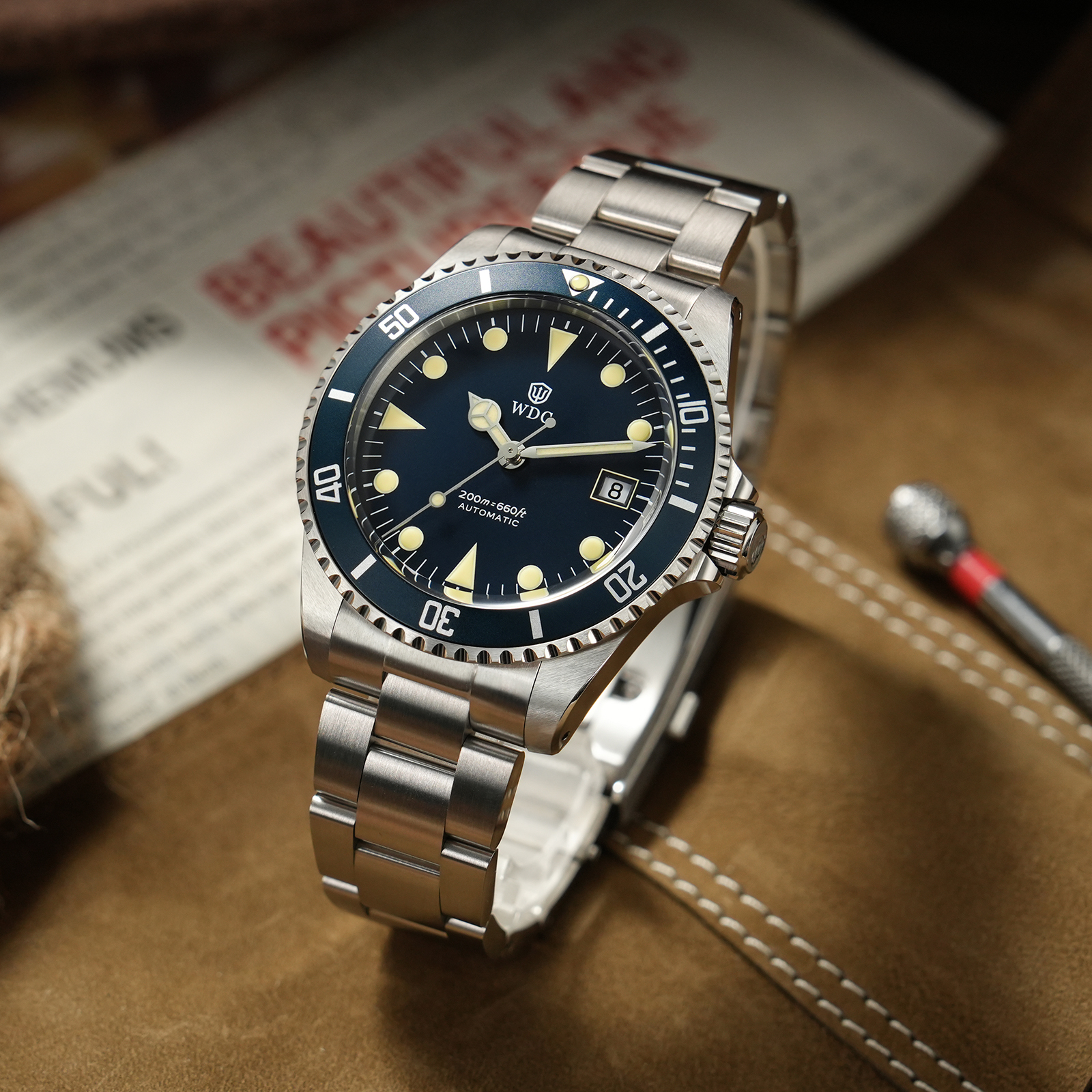 Watchdives WD5513P Men Dive Wa - مراجعة Luxury Watch Ap وسعره