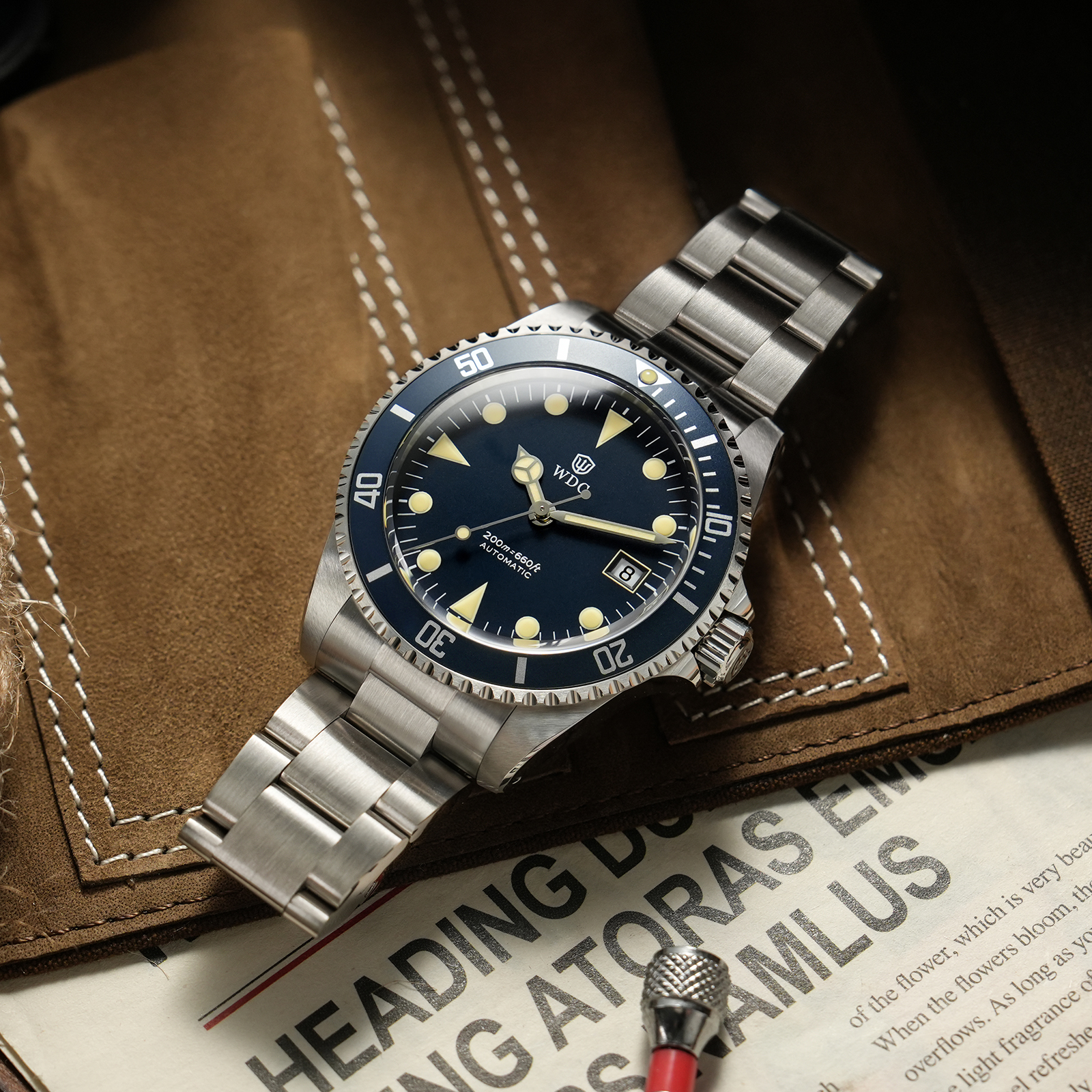 Watchdives WD5513P Men Dive Wa - مراجعة Luxury Watch Ap وسعره