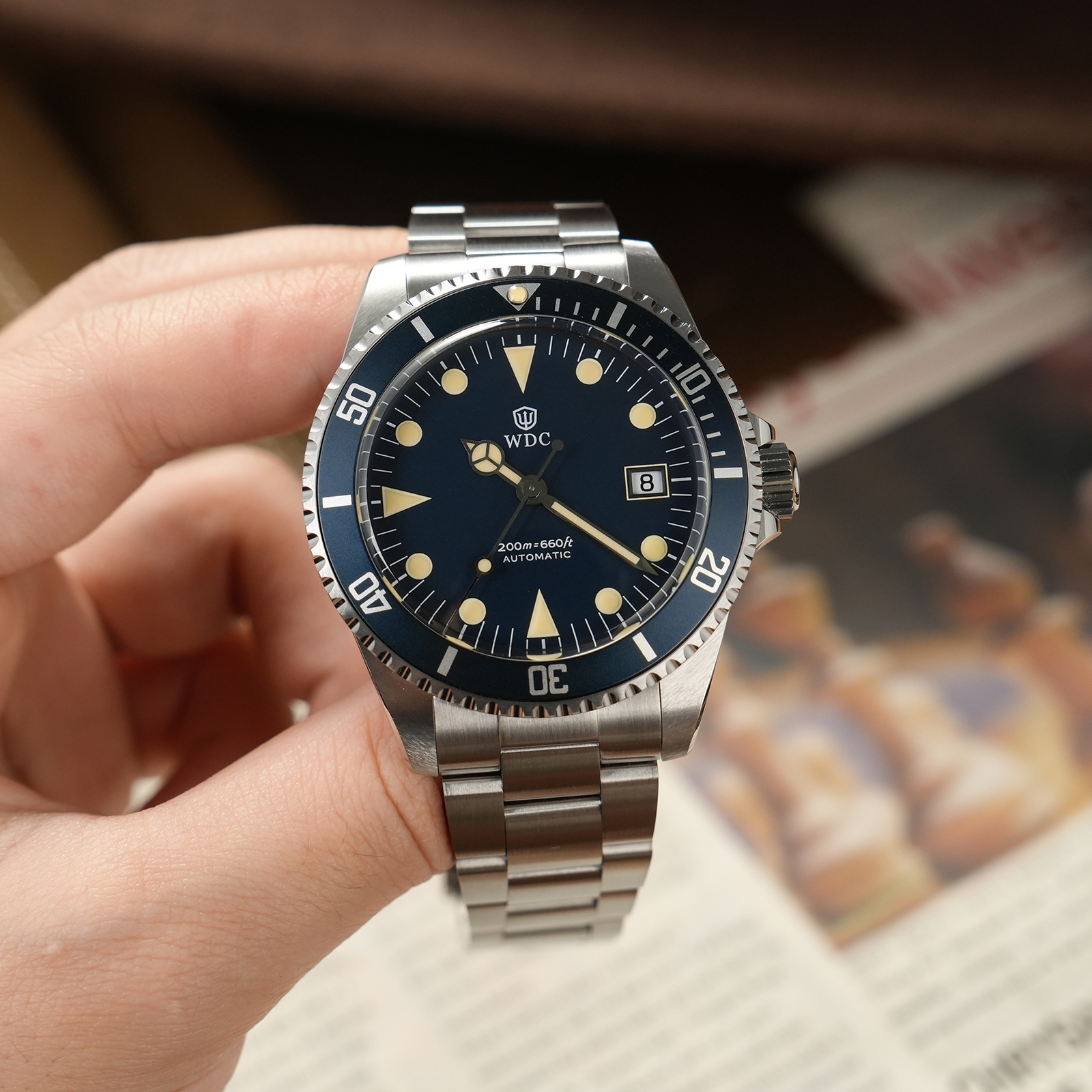 Watchdives WD5513P Men Dive Wa - مراجعة Luxury Watch Ap وسعره