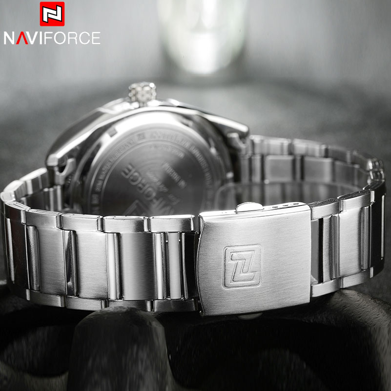 NAVIFORCE Brand Men Watches Bu - مراجعة Field Watch Military وسعره