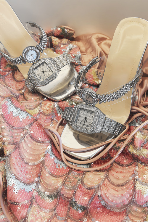 Original design Crystal watch  - مراجعة Luxury Watch Square وسعره