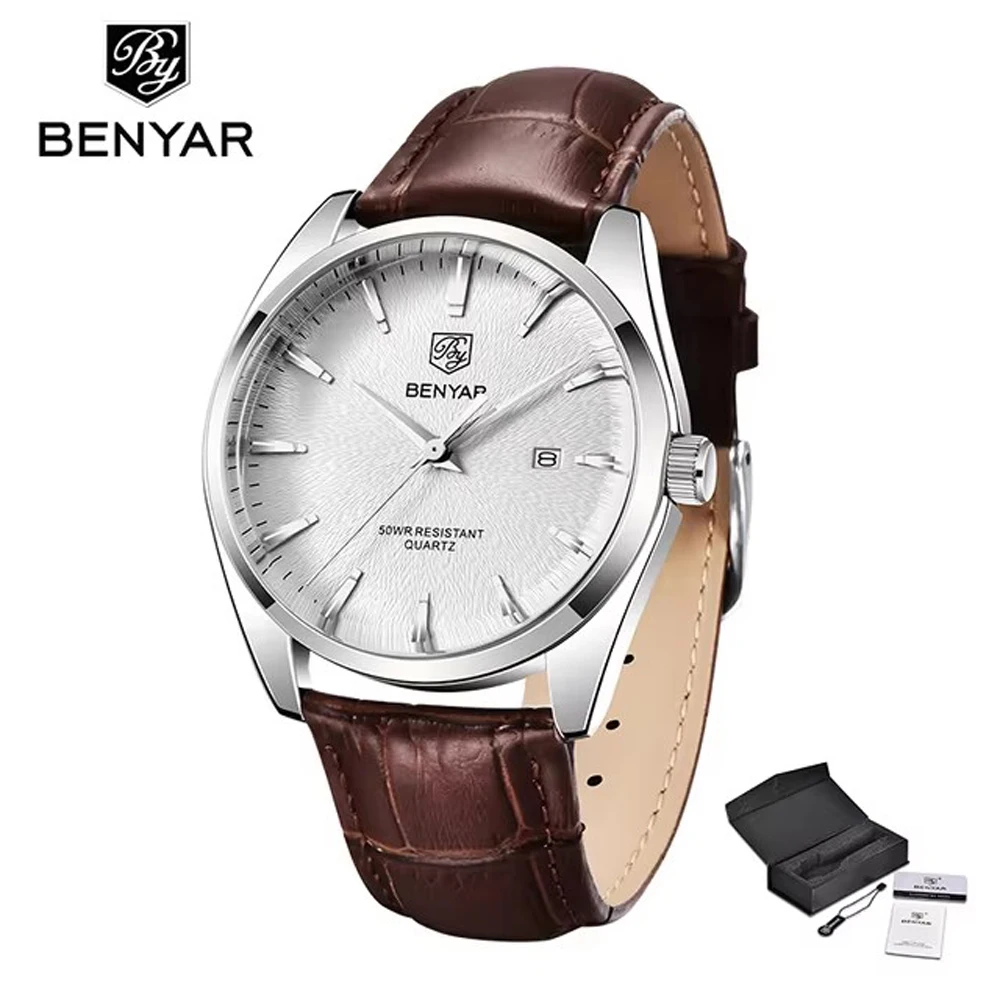 BENYAR Men 2026 Quartz Watch T - مراجعة Luxury Watch German وسعره