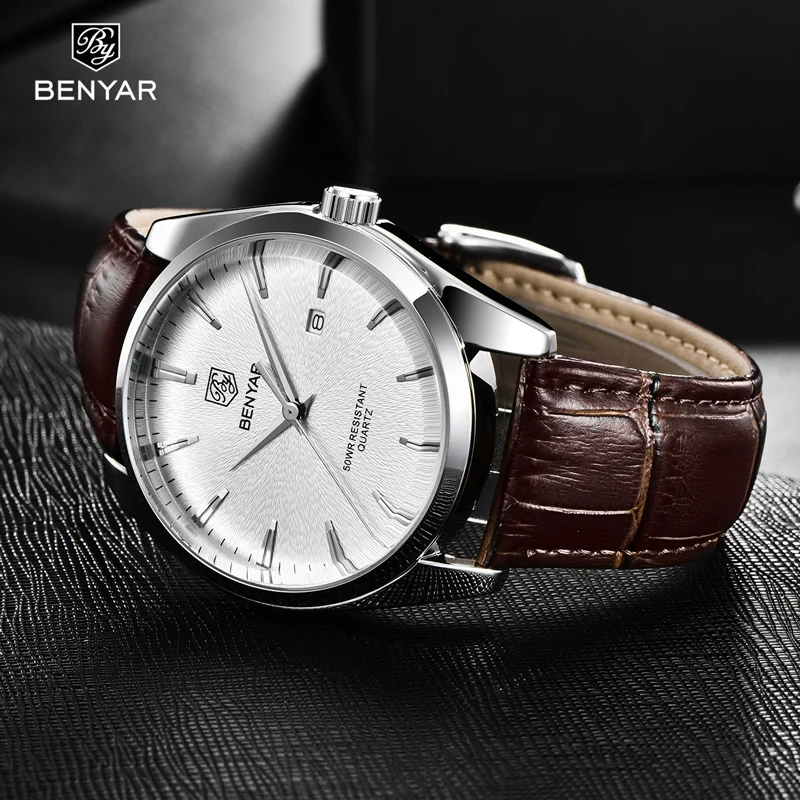 BENYAR Men 2026 Quartz Watch T - مراجعة Luxury Watch German وسعره