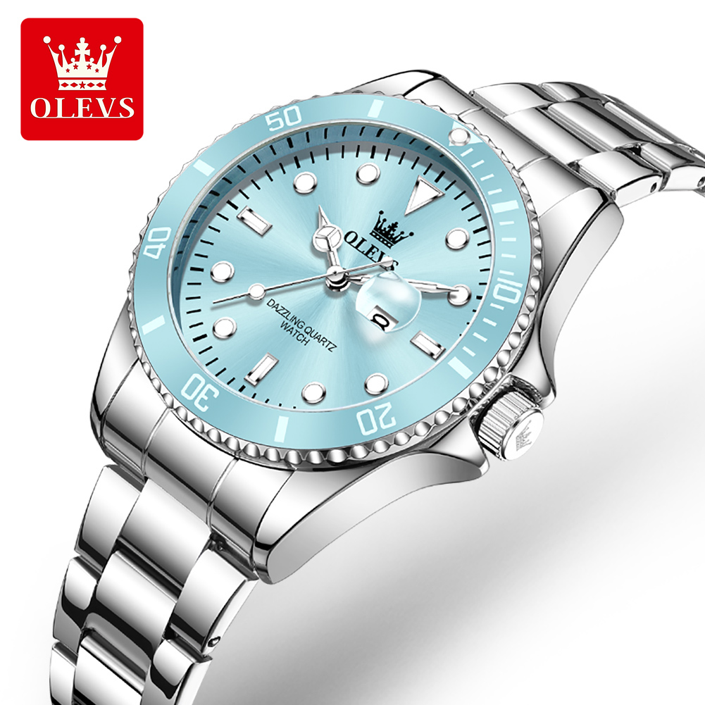OLEVS Luxury Stainless Steel W - مراجعة Luxury Watch Girl وسعره