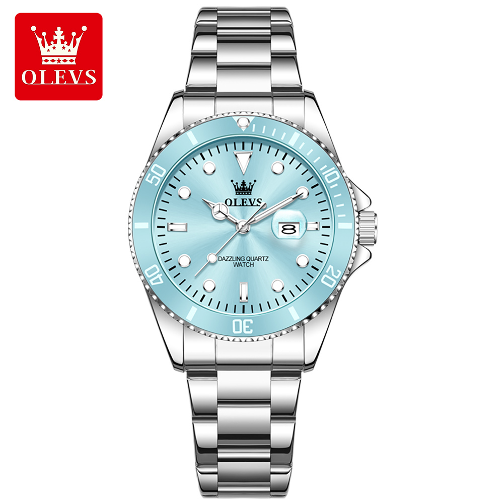 OLEVS Luxury Stainless Steel W - مراجعة Luxury Watch Girl وسعره