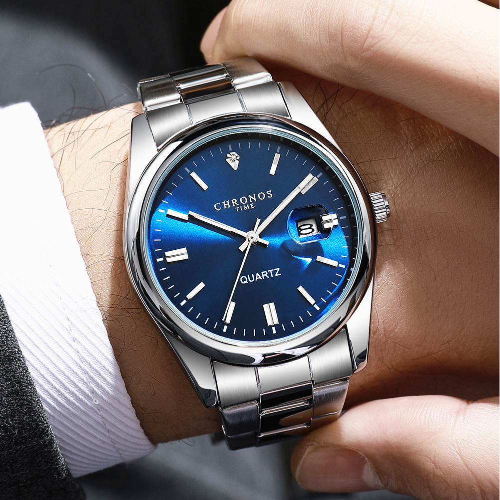 CHRONOS Top Brand Luxury Man W - مراجعة Luxury Watch Investment وسعره
