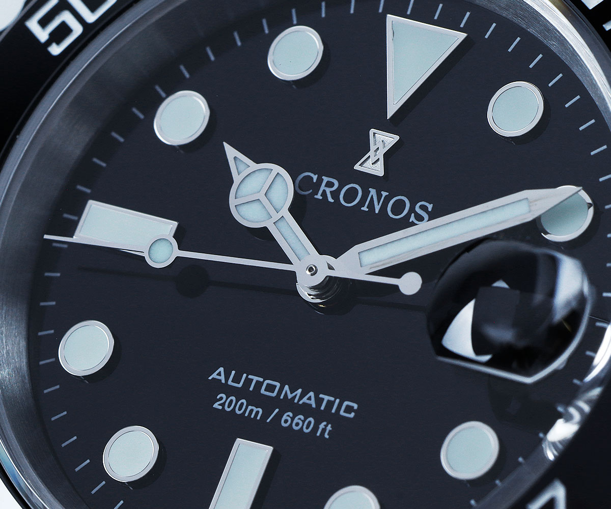 Cronos New 40mm Diver Men Watc - مراجعة Luxury Watch Ap وسعره