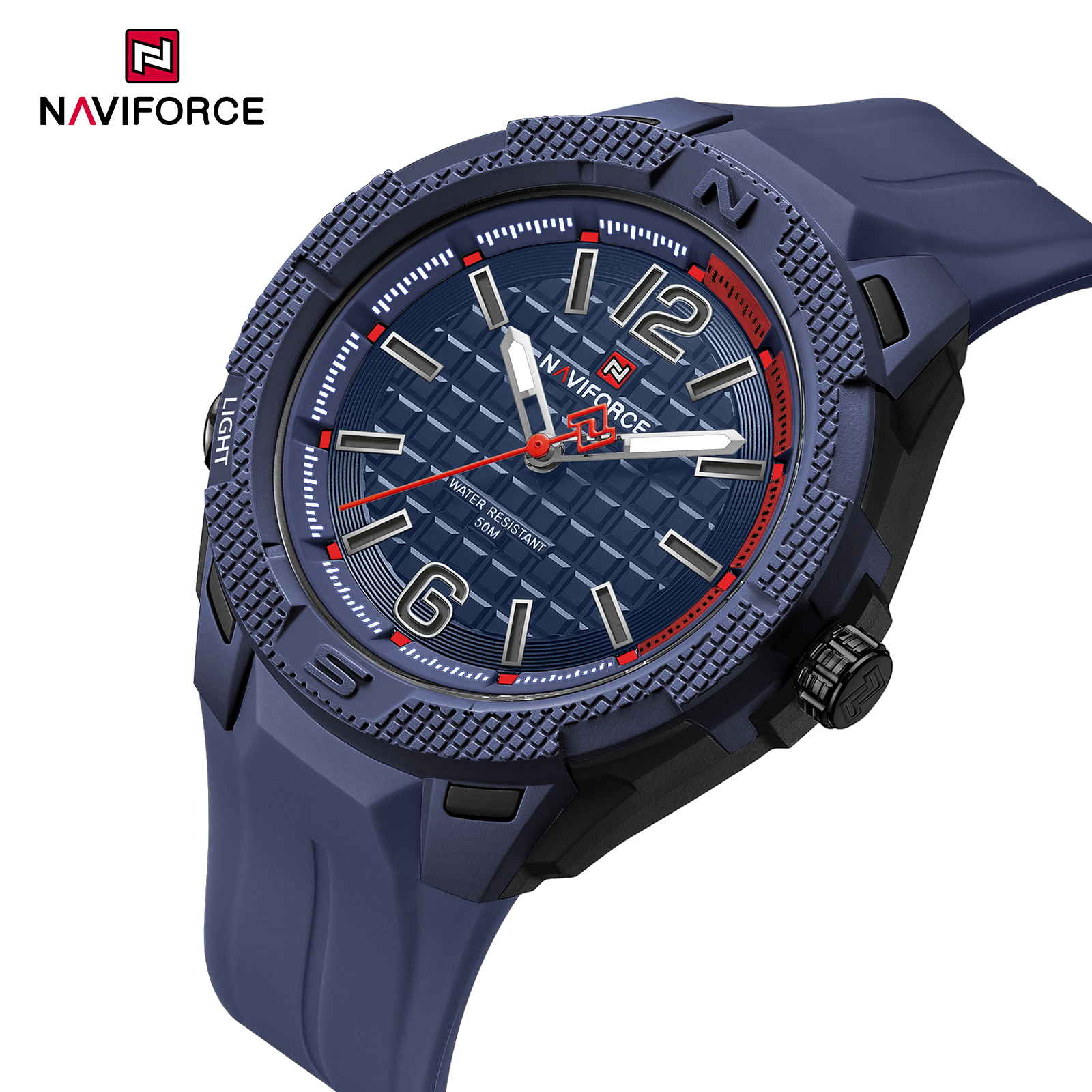 NAVIFORCE 7126 Fashion Men Qua - مراجعة Field Watch Military وسعره