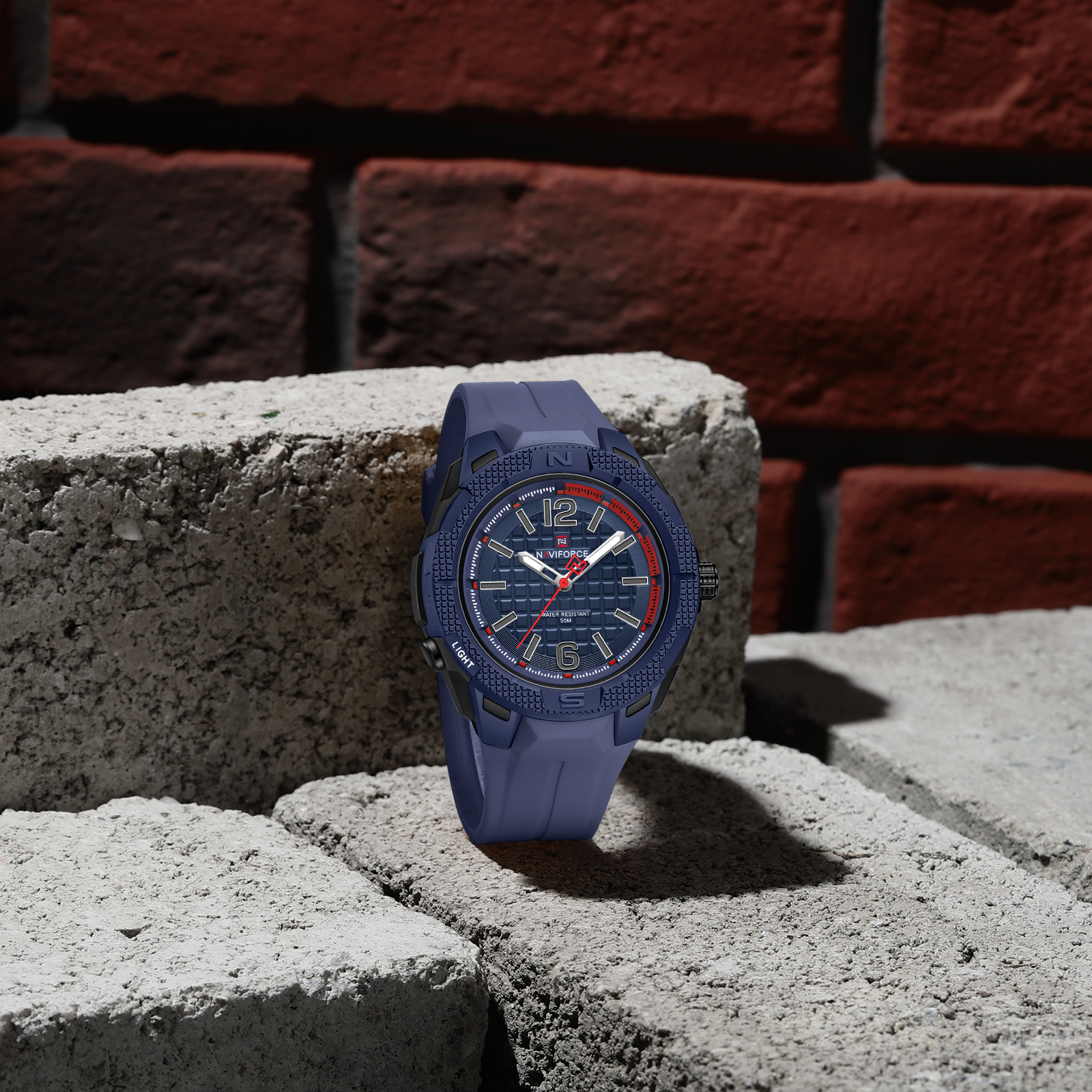 NAVIFORCE 7126 Fashion Men Qua - مراجعة Field Watch Military وسعره