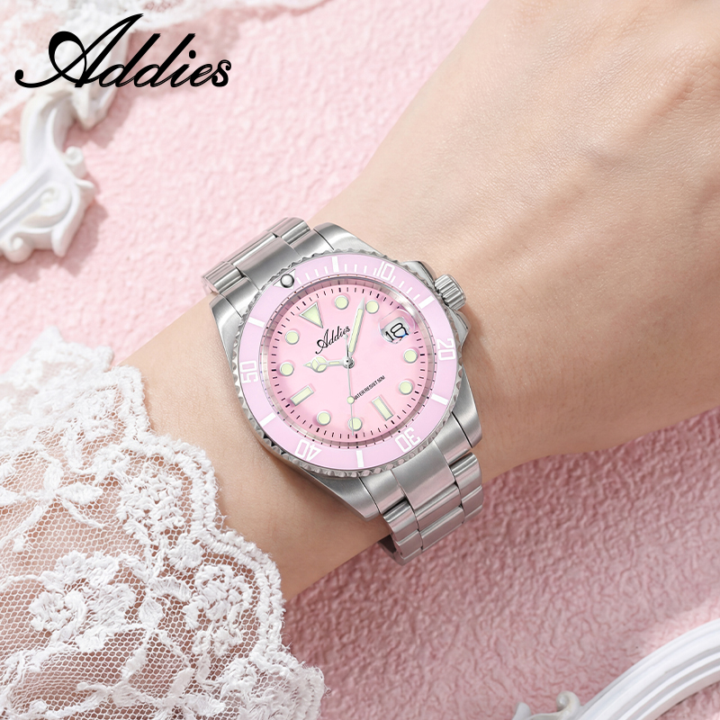 ADDIES 36mm 50m Waterproof Wom - مراجعة Luxury Watch Girl وسعره