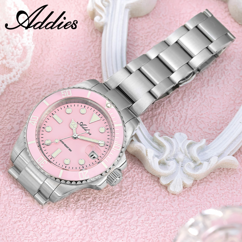 ADDIES 36mm 50m Waterproof Wom - مراجعة Luxury Watch Girl وسعره
