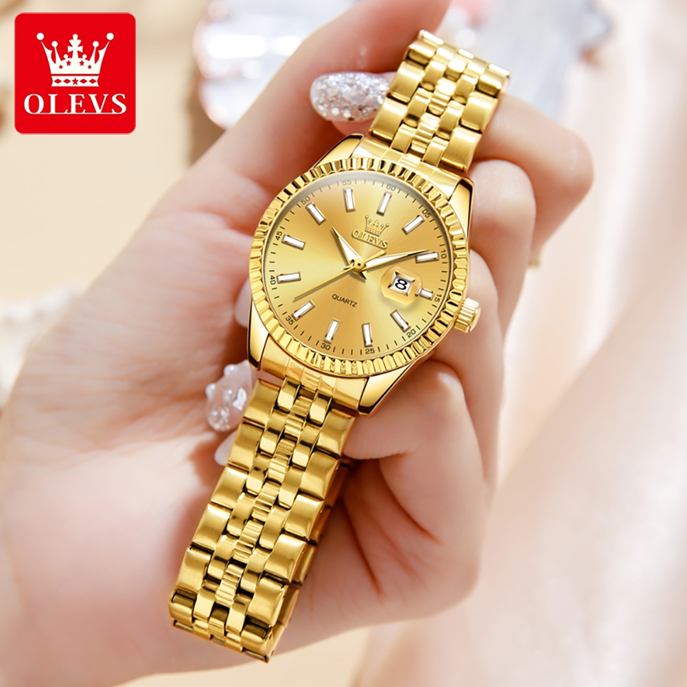 OLEVS 5593 Quartz Women's Watc - مراجعة Luxury Watch Girl وسعره