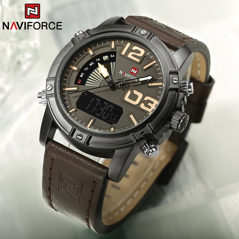 NAVIFORCE Top Brand Men Watch  - مراجعة Field Watch Military وسعره